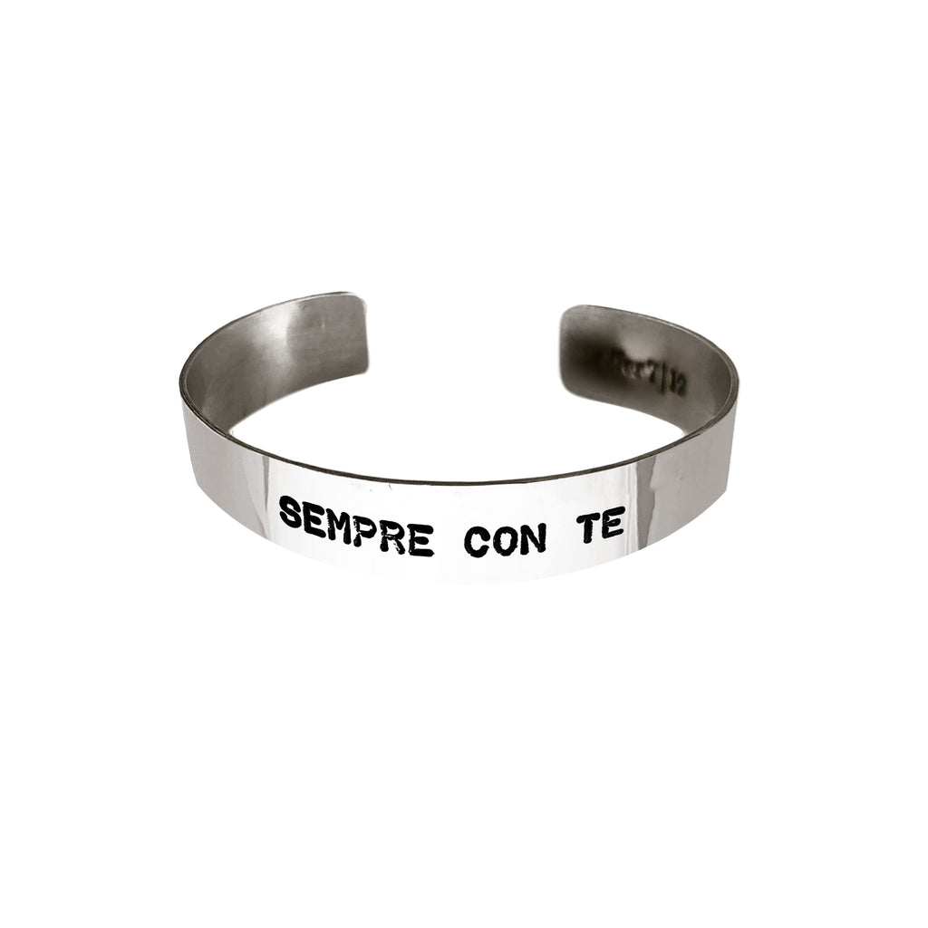 G.2623 Bracciale Argento 925 incisione personalizzabile – GATTOMAO