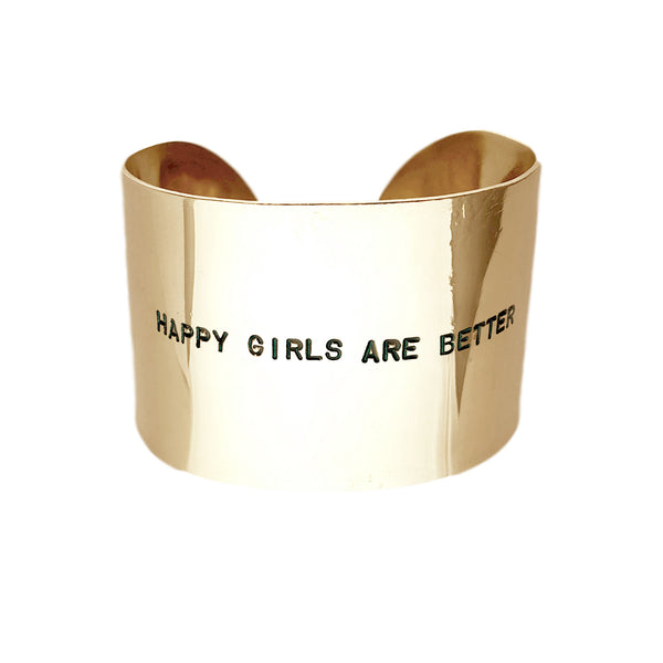 HAPPY GIRLS ARE BETTER Bracelet